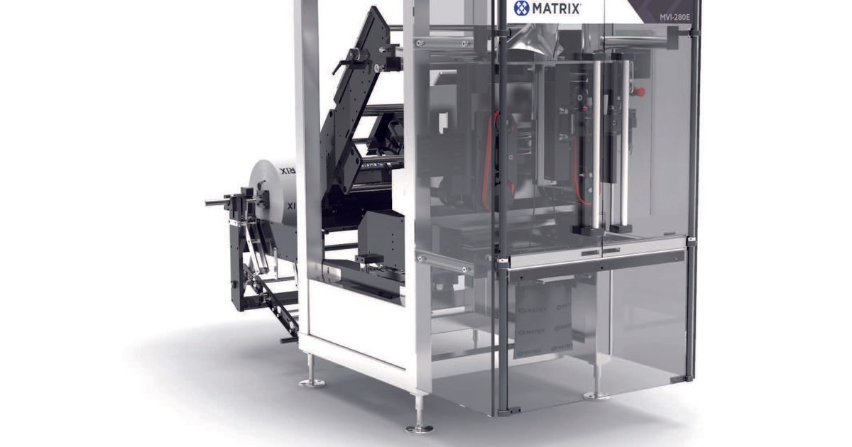 Intermittent Motion MVI-280E Entry-Level VFFS Machine | Matrix
